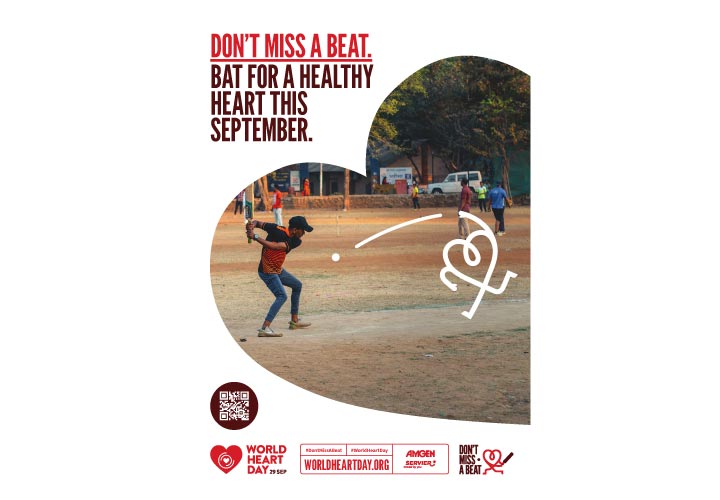 World Heart Day – Don’t Miss a Beat Poster 1