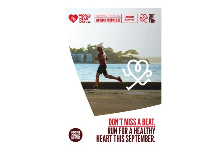World Heart Day – Don’t Miss a Beat Poster 2