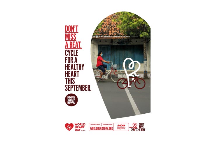 World Heart Day – Don’t Miss a Beat Poster 4