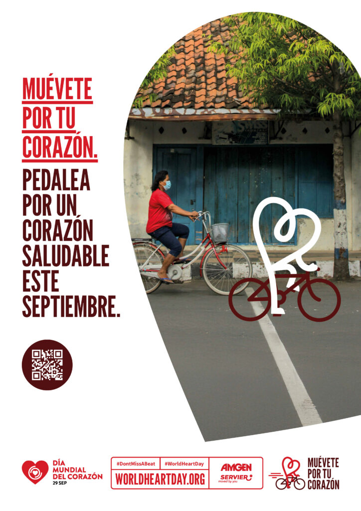 World Heart Day – Don’t Miss a Beat Poster 4 – Spanish