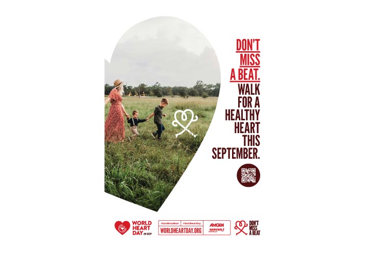 World Heart Day – Don’t Miss a Beat Poster 5