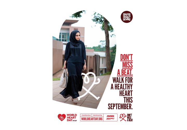 World Heart Day – Don’t Miss a Beat Poster 6