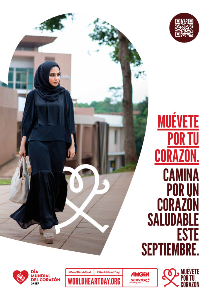 World Heart Day – Don’t Miss a Beat Poster 6 – Spanish