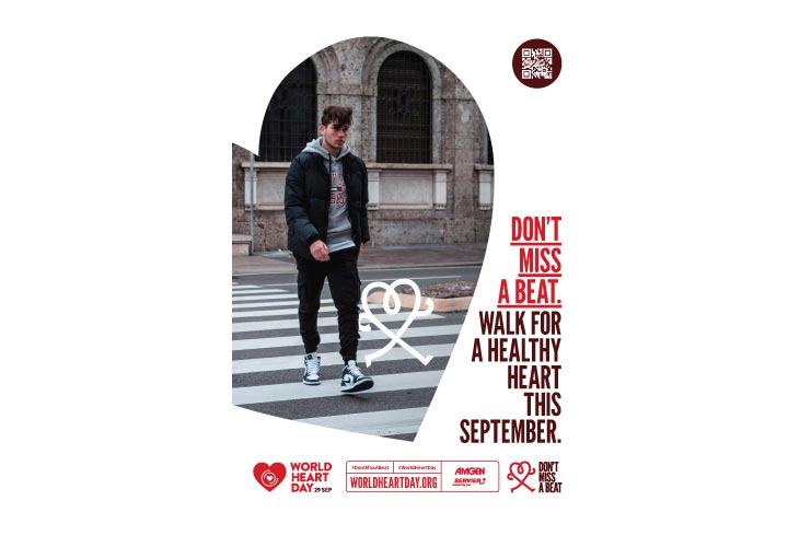 World Heart Day – Don’t Miss a Beat Poster 7