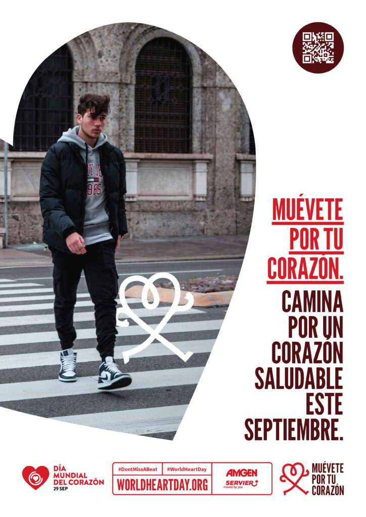 World Heart Day – Don’t Miss a Beat Poster 7 – Spanish