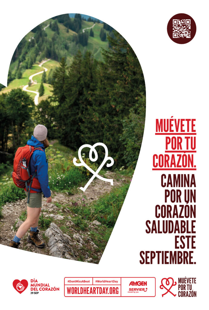 World Heart Day – Don’t Miss a Beat Poster 8 – Spanish
