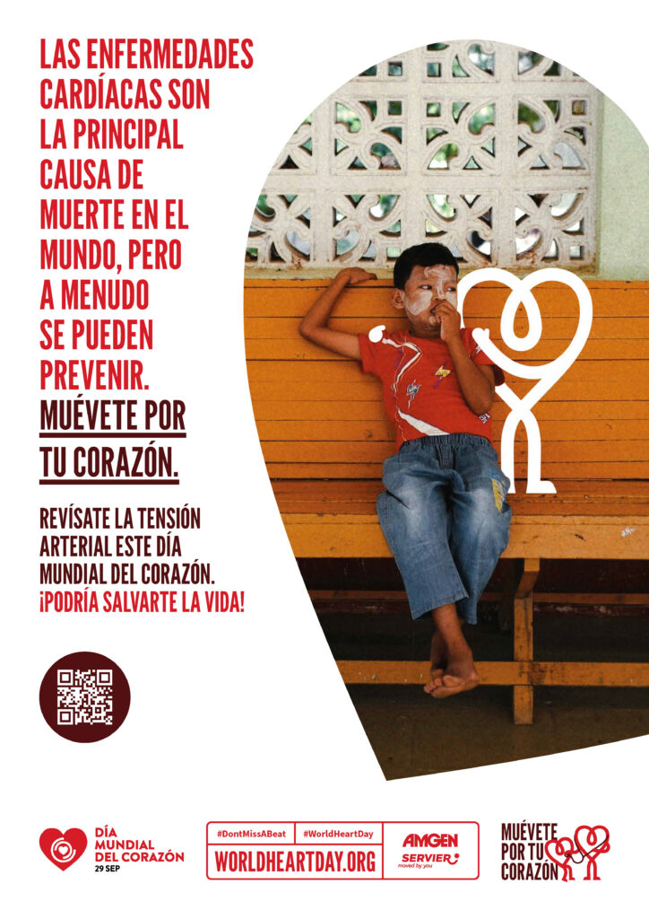 World Heart Day – Heart Health Check Poster 2 – Spanish