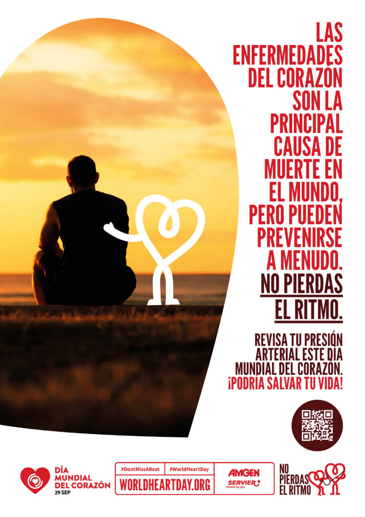 World Heart Day – Heart Health Check Poster 3 – Spanish (Latin American)