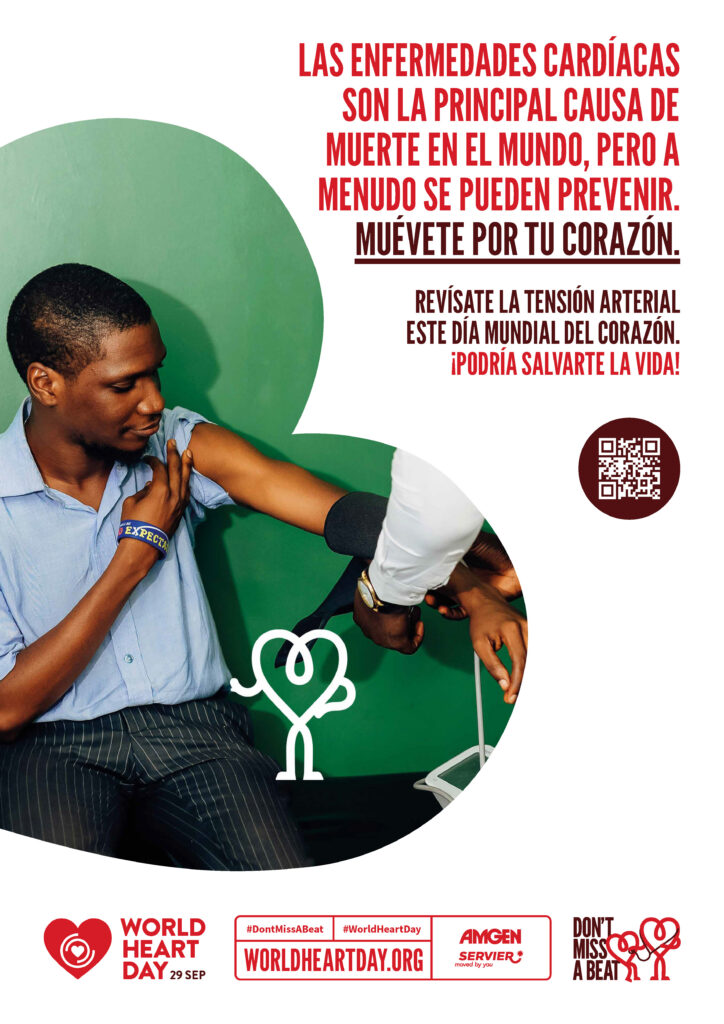 World Heart Day – Heart Health Check Poster 5 – Spanish