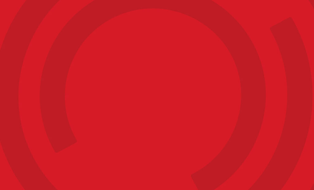 red background