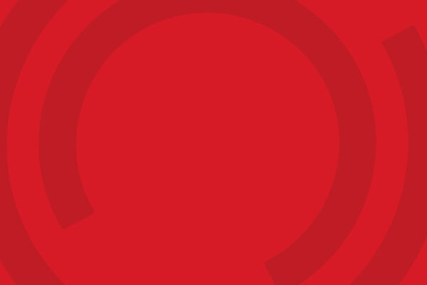 red background