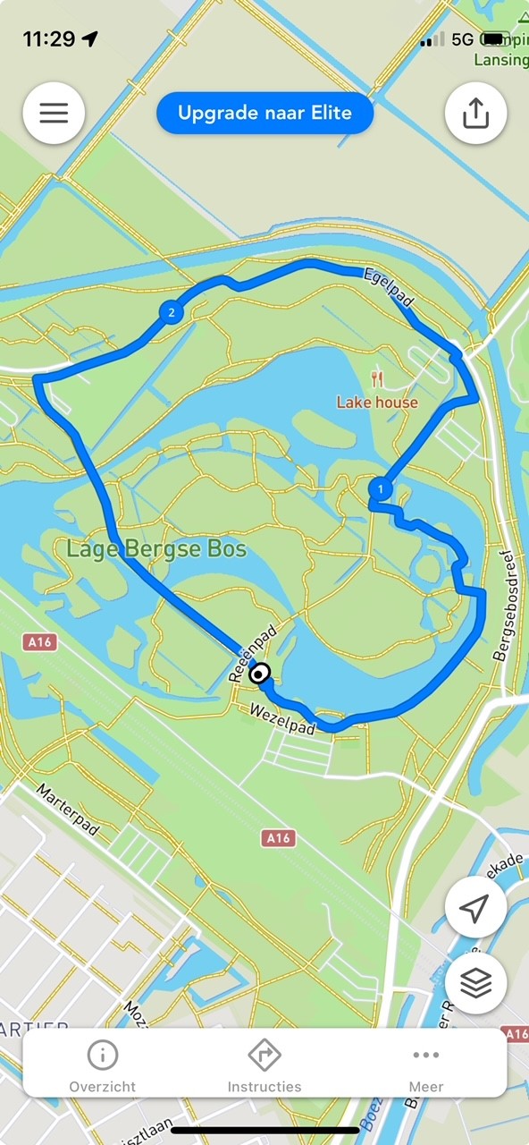 Egelpad loop