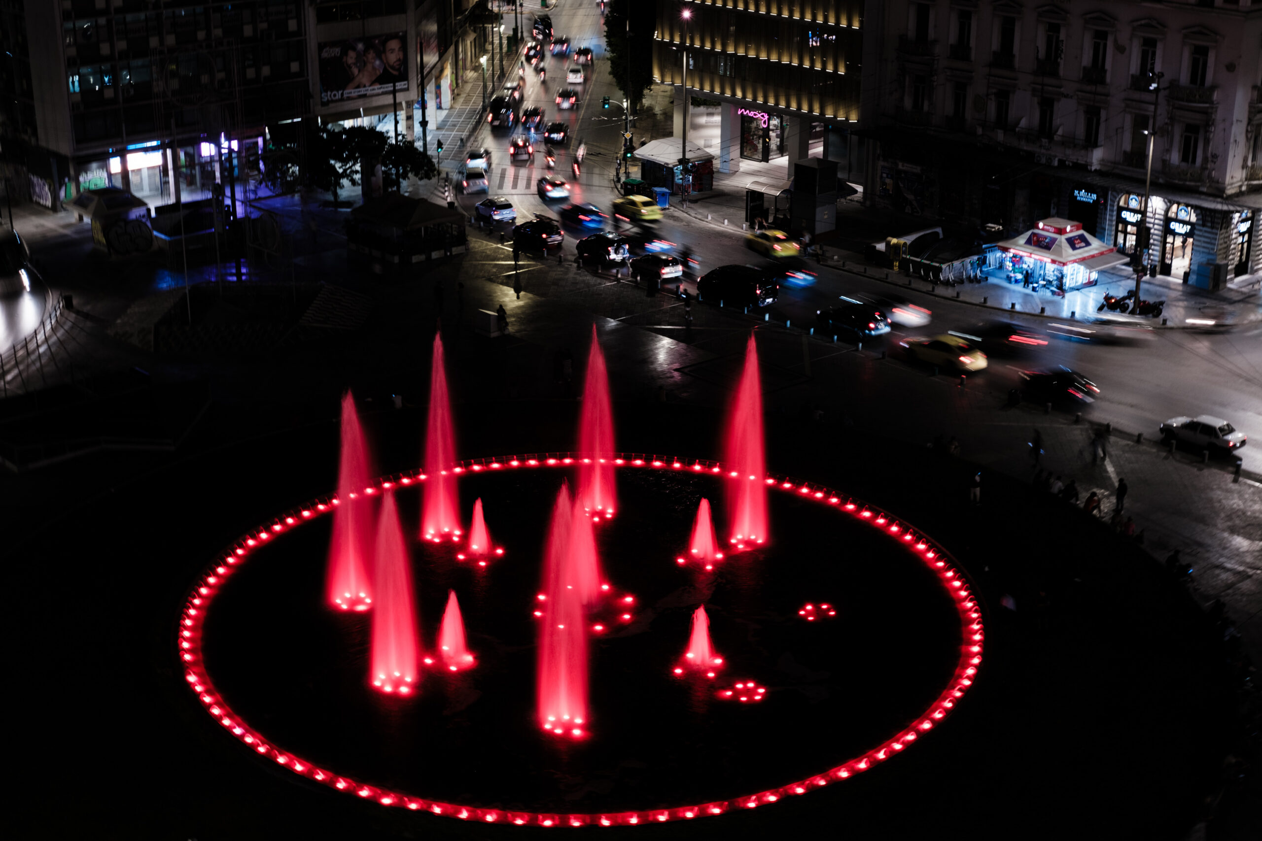 Omonia Square Fountain