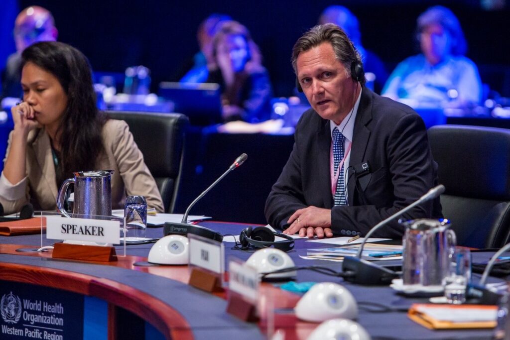 WHO Speaker at regional meeting