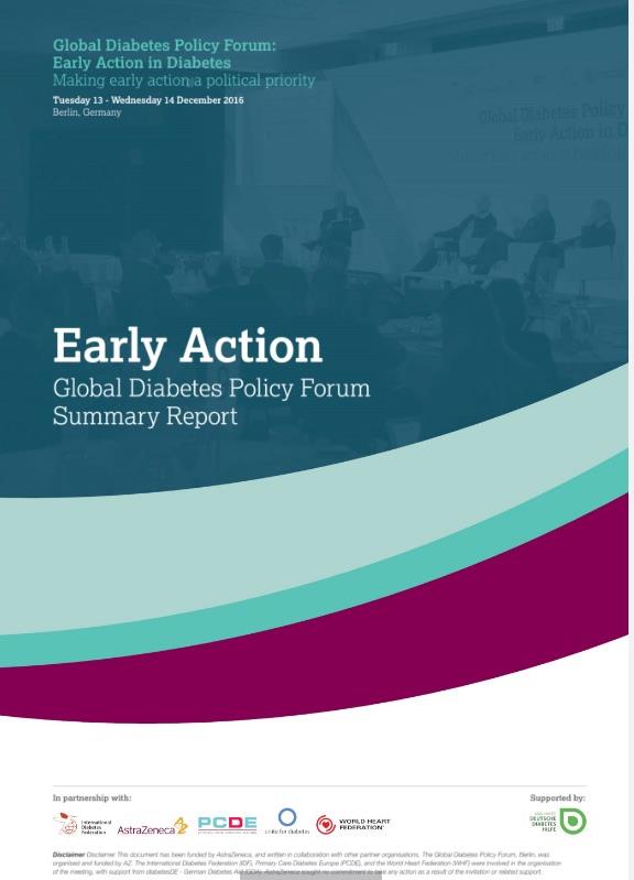Early Action in Diabetes