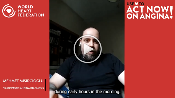 Mehmet Misircioglu use heart to act on angina
