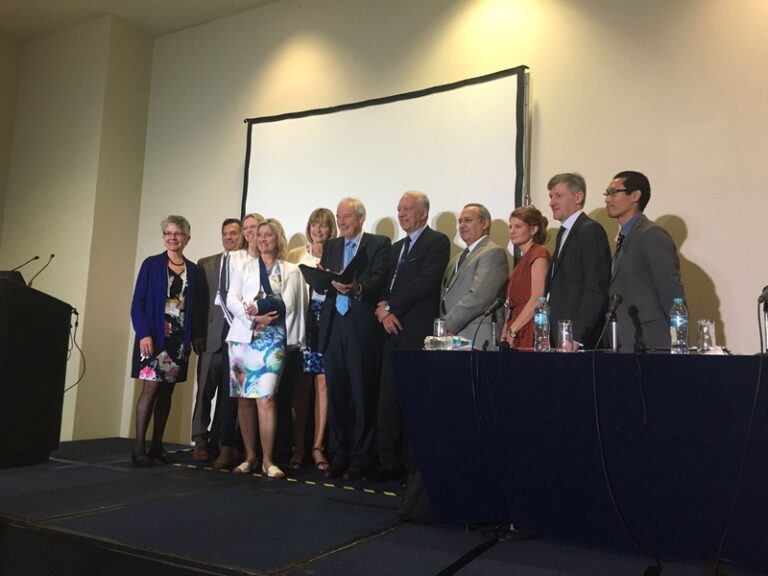 Heart professionals gather on stage