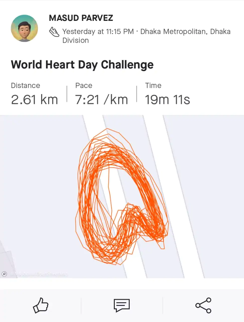 World Heart Day Challenge