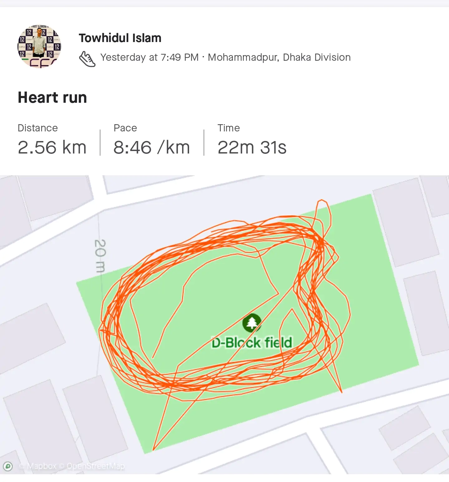 World heart day challenge