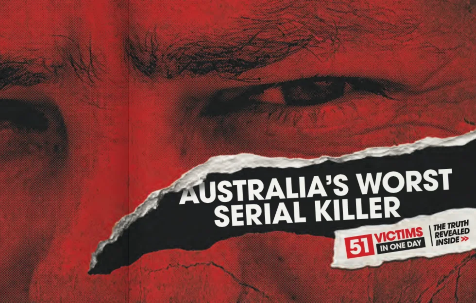 Australia's Worst Serial Killer Campaign banner