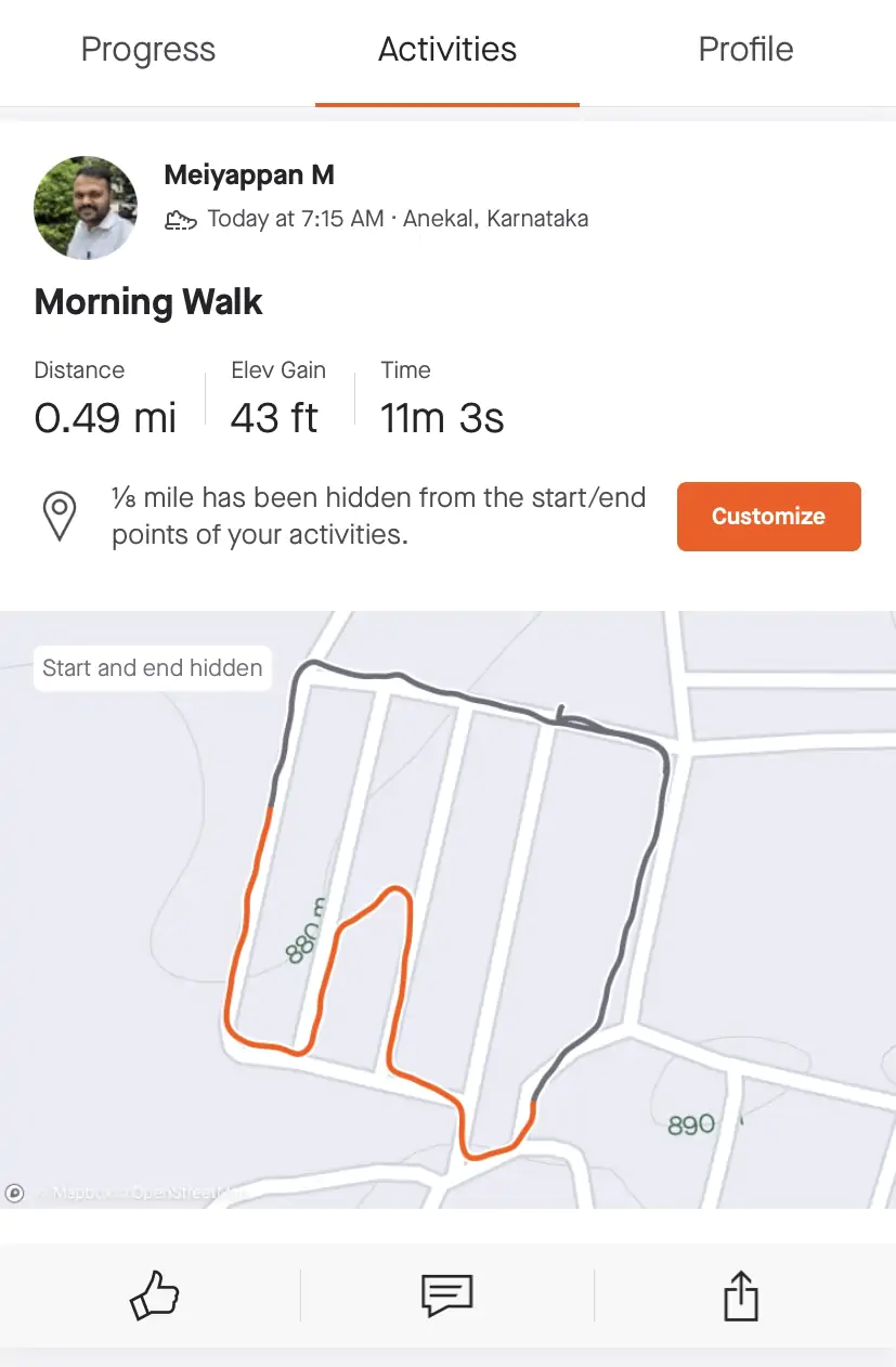 Morning walk