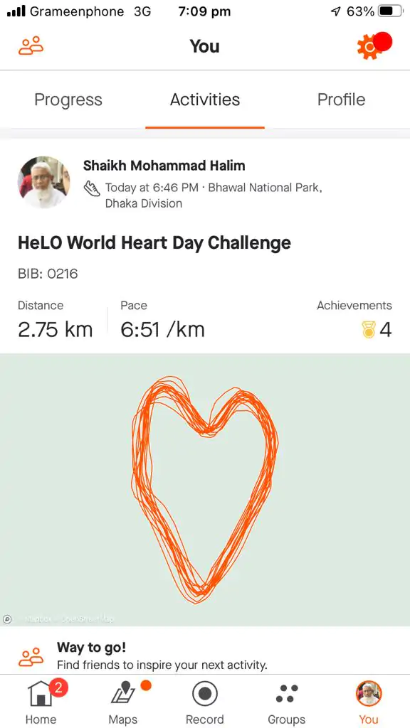HeLO World Heart Day Challenge