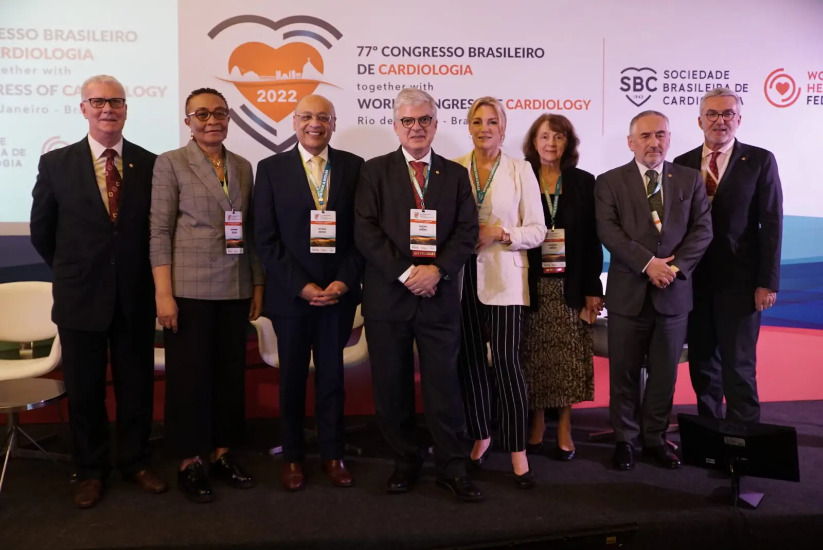 World Heart Federation executives at the 77th Congresso Brasileiro De Cardiologia