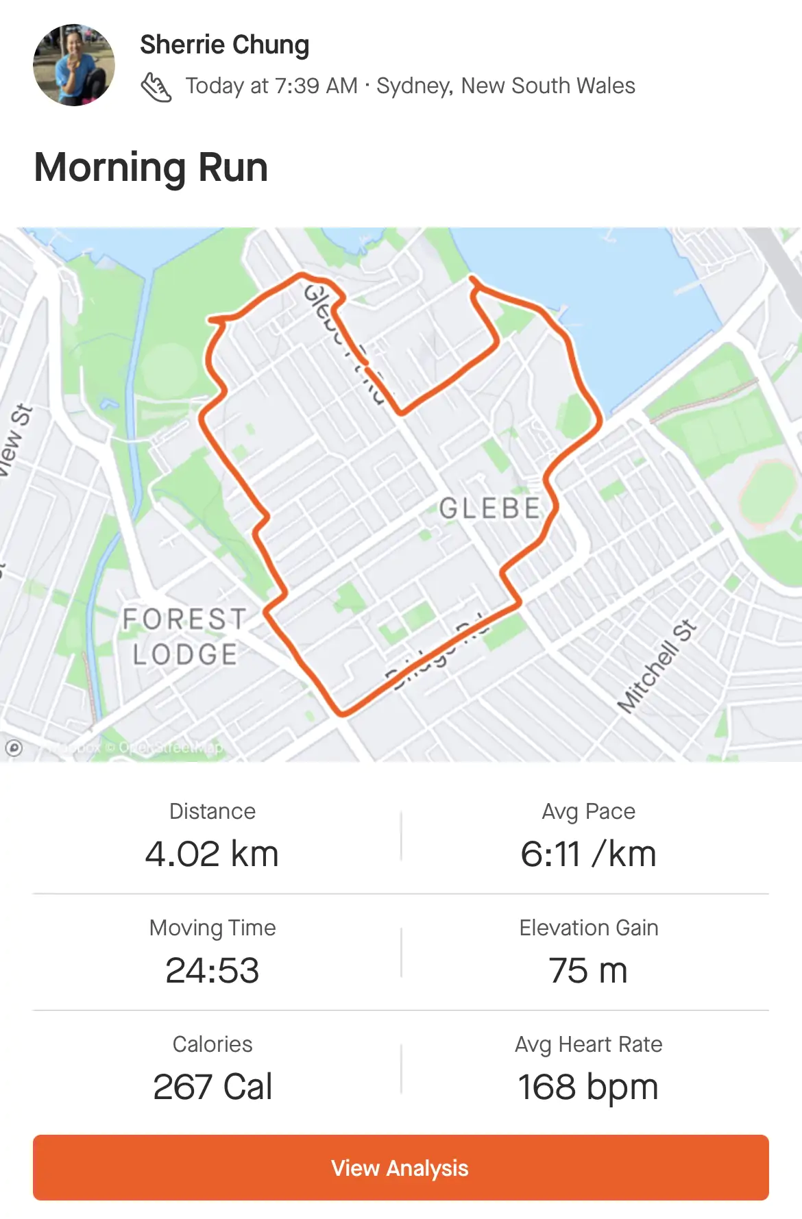 Glebe Heart Loop