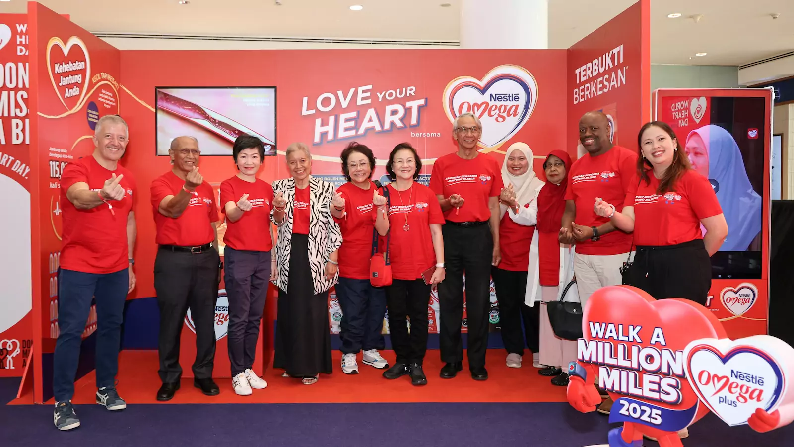 Walk a million miles 2025 campaign