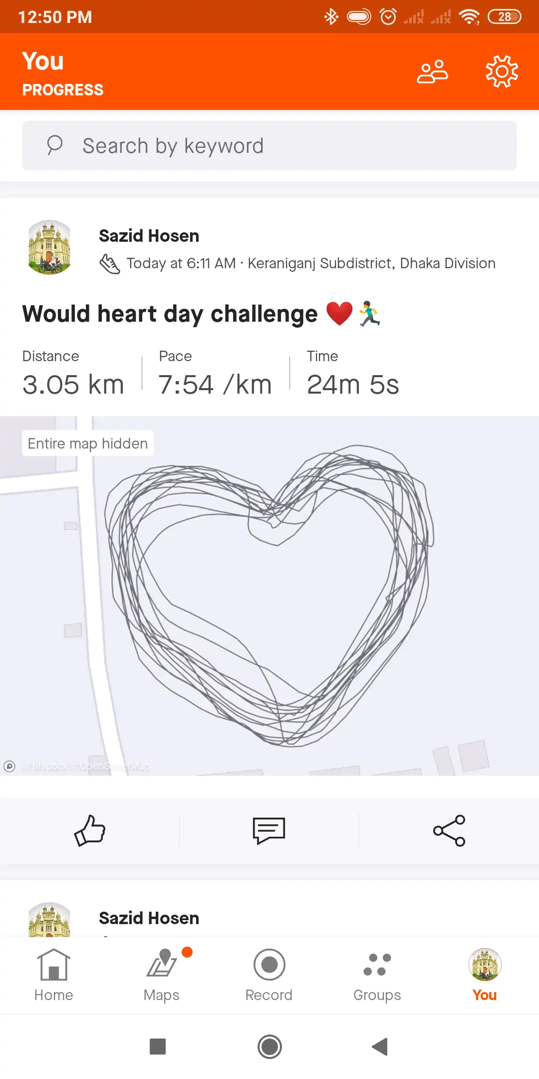 Would heart day challenge ❤️ ‍♂️