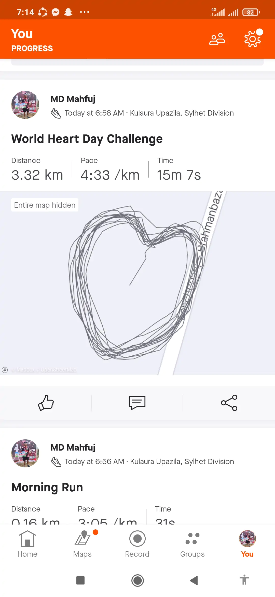 World Heart Day Challenge