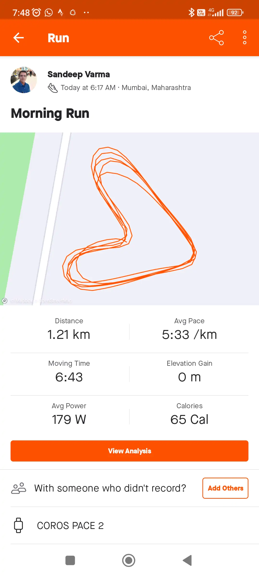 Heart run