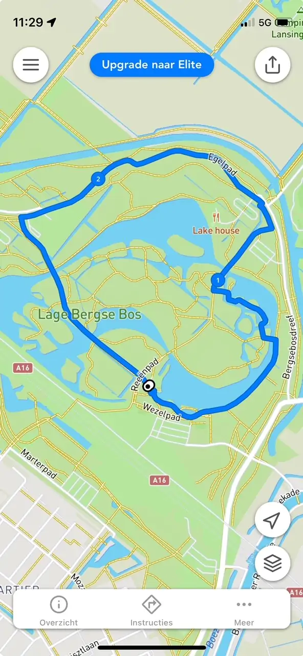 Egelpad loop