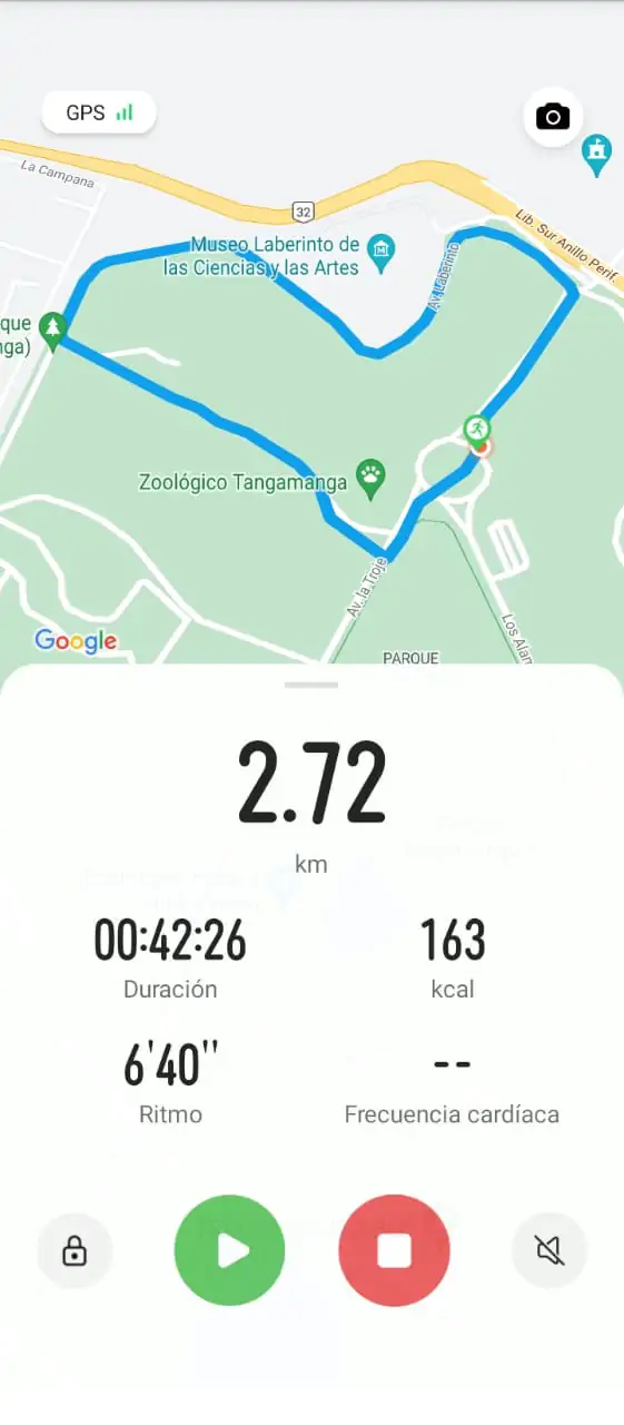 Park-Walk Route