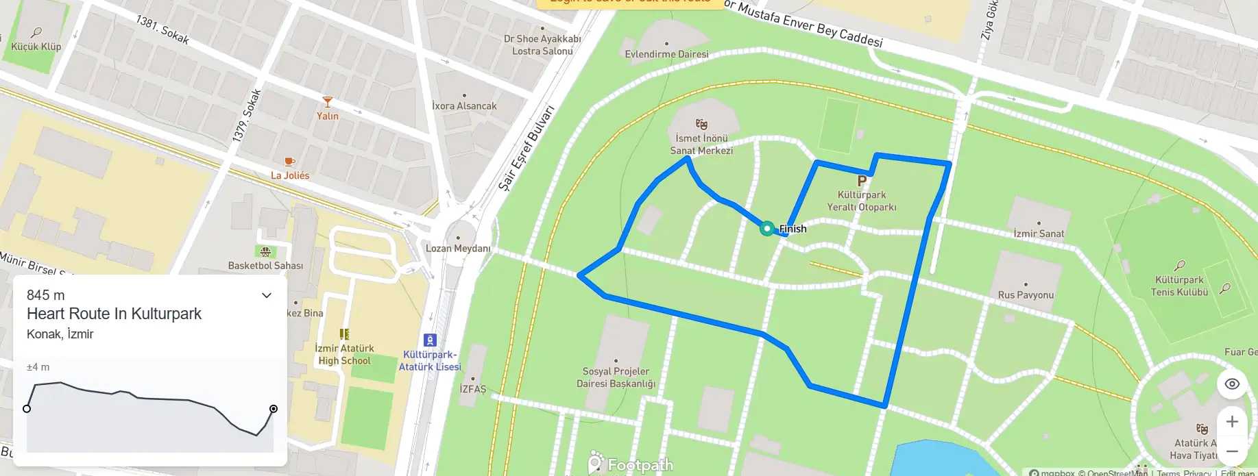 Hearth Route in Kulturpark